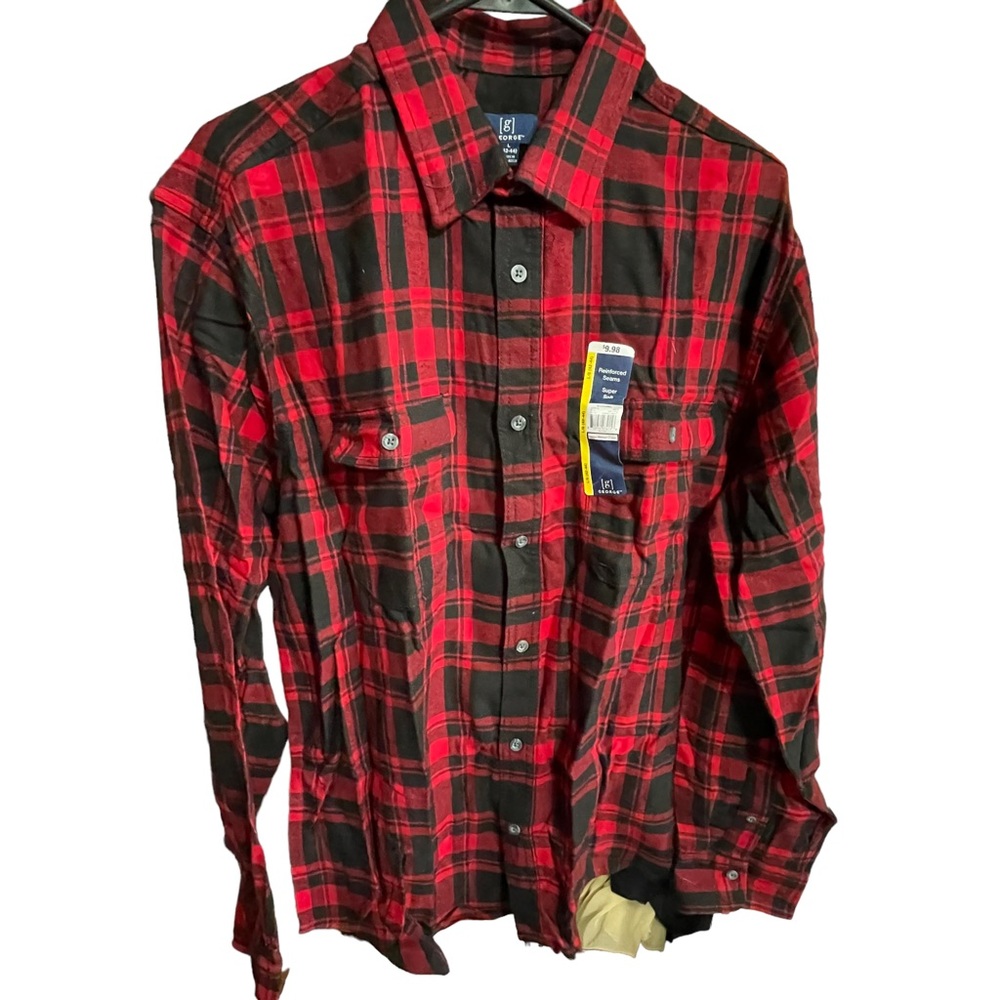 George Classic Fit LS shirt Size L (42-44)
GE LS Flannel - Picture 3 of 8